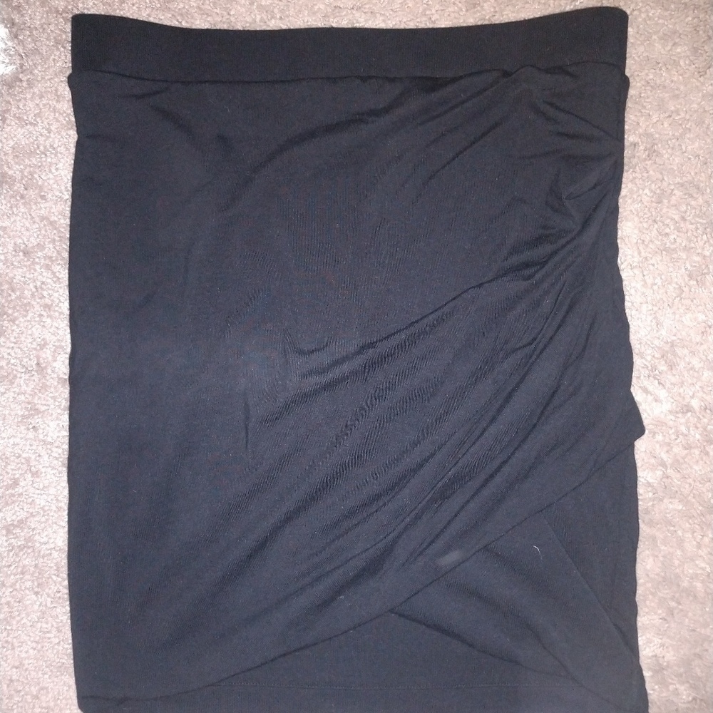 Express black skirt